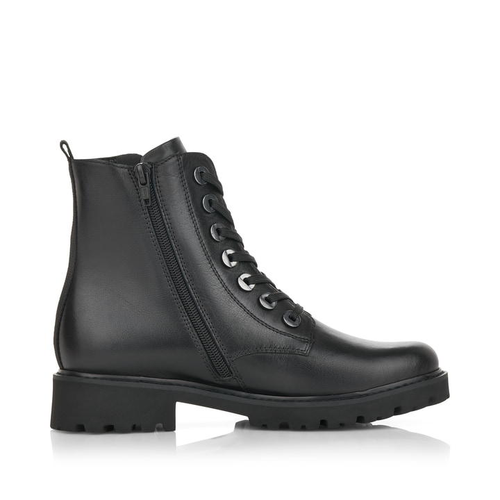 Remonte Artikelnummer D8671-01 remonte Damen Schnürstiefel mattschwarz 50% Rabatt für begrenzte Zeit