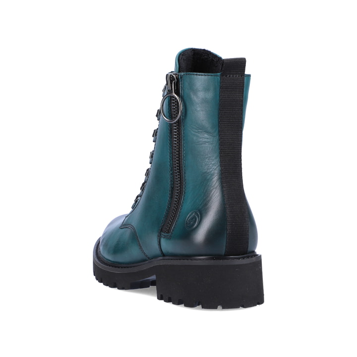 Remonte Artikelnummer D8671-12 remonte Damen Schnürstiefel petrol Rabatte dieses Monats