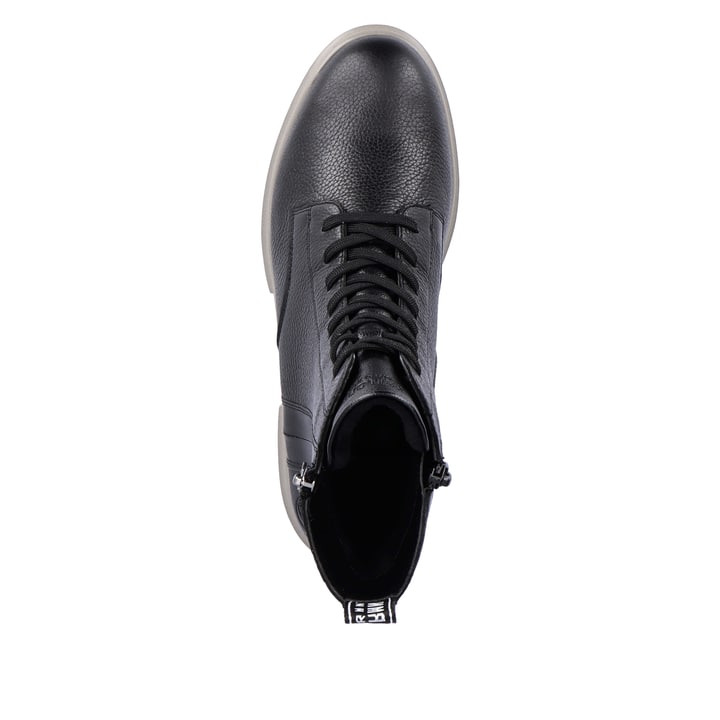 Remonte Artikelnummer D8975-03 remonte Damen Schnürstiefel asphaltschwarz Auslauf