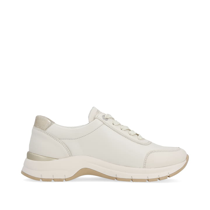 Remonte Artikelnummer D0G09-80 remonte Damen Sneaker hellbeige-metallic Fabrikverkauf