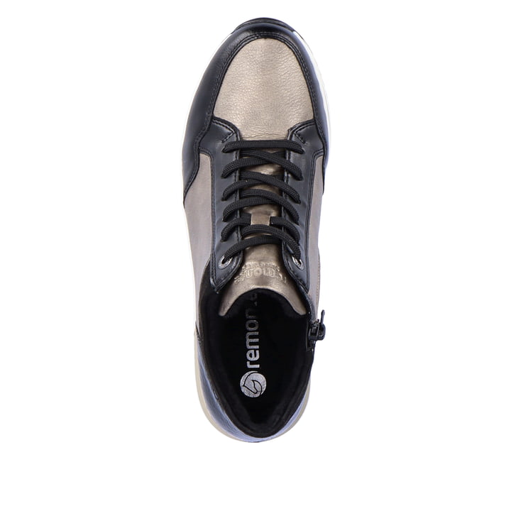 Remonte Artikelnummer D0T70-01 remonte Damen Sneaker mattschwarz-mondgrau Limitierter Zeitrabatt