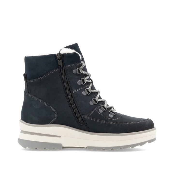 Remonte Artikelnummer D2B74-14 remonte Damen Schnürstiefel stahlblau Cyber Monday