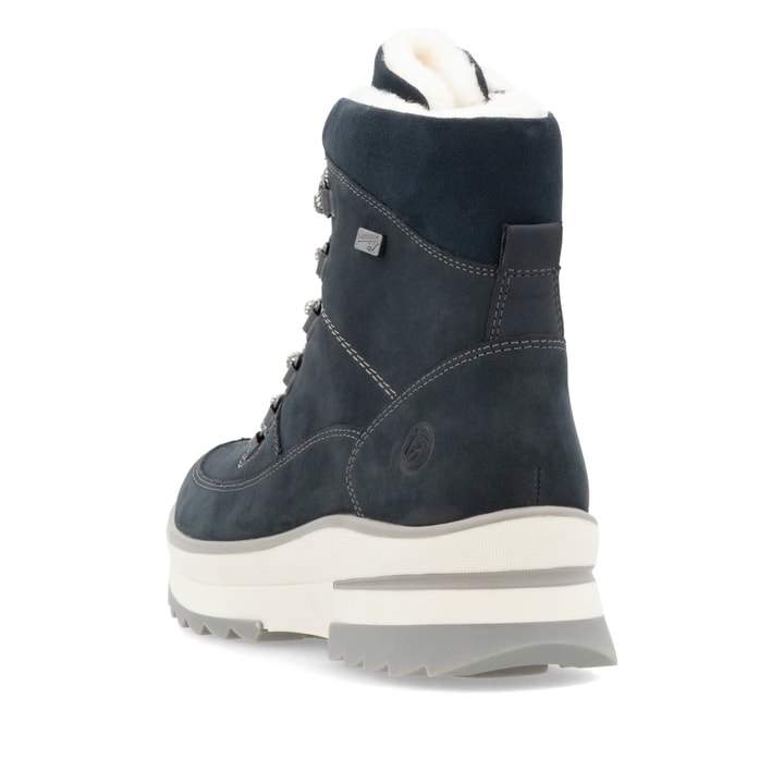 Remonte Artikelnummer D2B74-14 remonte Damen Schnürstiefel stahlblau Cyber Monday