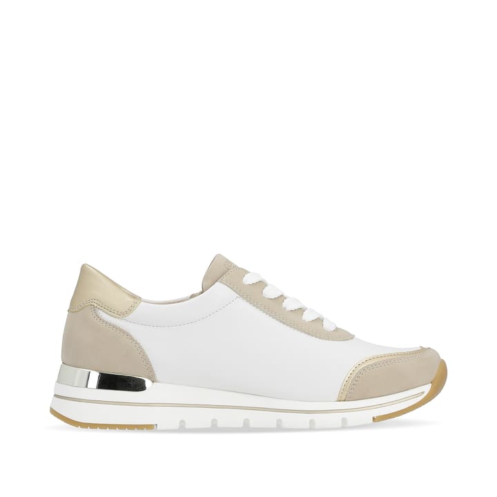 Remonte Artikelnummer R6709-80 remonte Damen Sneaker reinweiß-lehmbeige Osterangebot