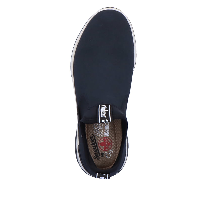 Rieker Artikelnummer M0053-14 Rieker Damen Slipper marineblau Super Sparpreis