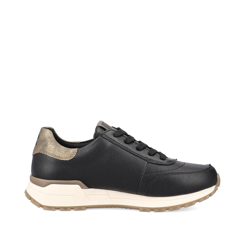 Rieker Artikelnummer W0604-00 Rieker Damen Sneaker Low urbanschwarz-bronze JETZT KAUFEN