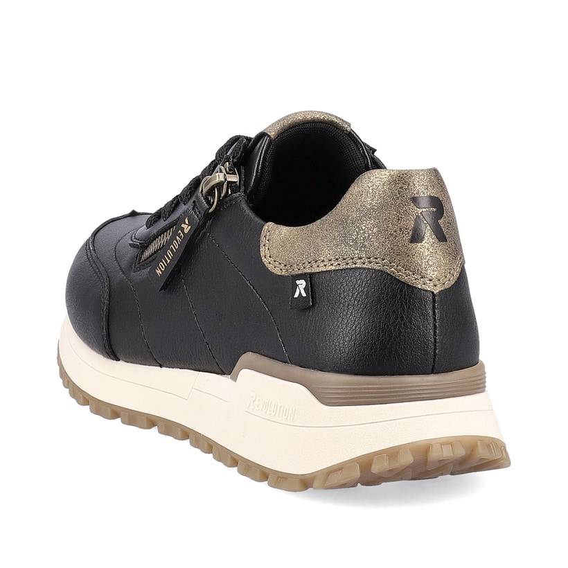 Rieker Artikelnummer W0604-00 Rieker Damen Sneaker Low urbanschwarz-bronze JETZT KAUFEN