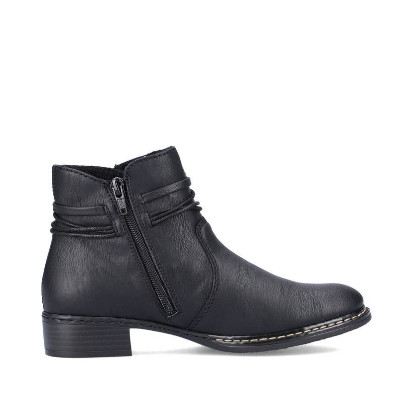 Rieker Artikelnummer 73488-00 Rieker Damen Stiefeletten tiefschwarz Bis zu 50% Rabatt