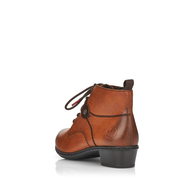 Rieker Artikelnummer Y0742-24 Rieker Damen Stiefeletten karamellbraun Vierteljährliche Förderung