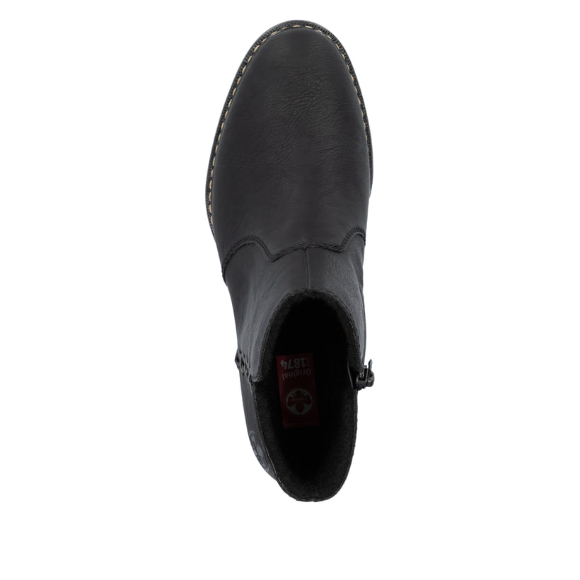 Rieker Artikelnummer 73475-00 Rieker Damen Stiefeletten graphitschwarz Nur noch ein Tag übrig