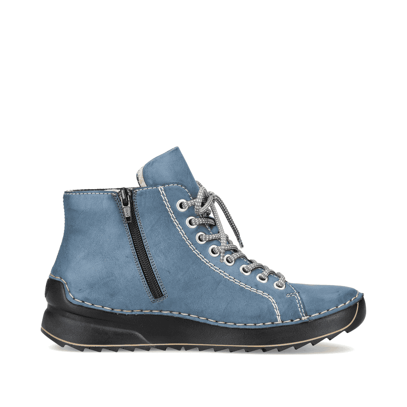Rieker Artikelnummer 71510-14 Rieker Damen Schnürstiefel californiablau Riesige Rabatte