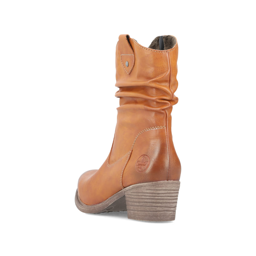 Rieker Artikelnummer 73170-24 Rieker Damen Stiefeletten karamellbraun Clearance-Verkauf