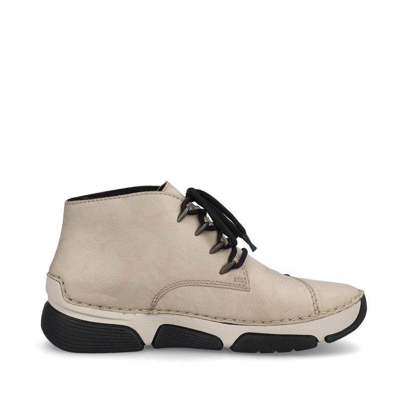 Rieker Artikelnummer 45902-60 Rieker Damen Schnürschuhe cremebeige Kostenloser Versand international