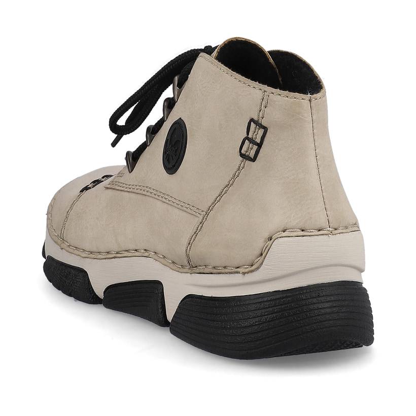 Rieker Artikelnummer 45902-60 Rieker Damen Schnürschuhe cremebeige Kostenloser Versand international