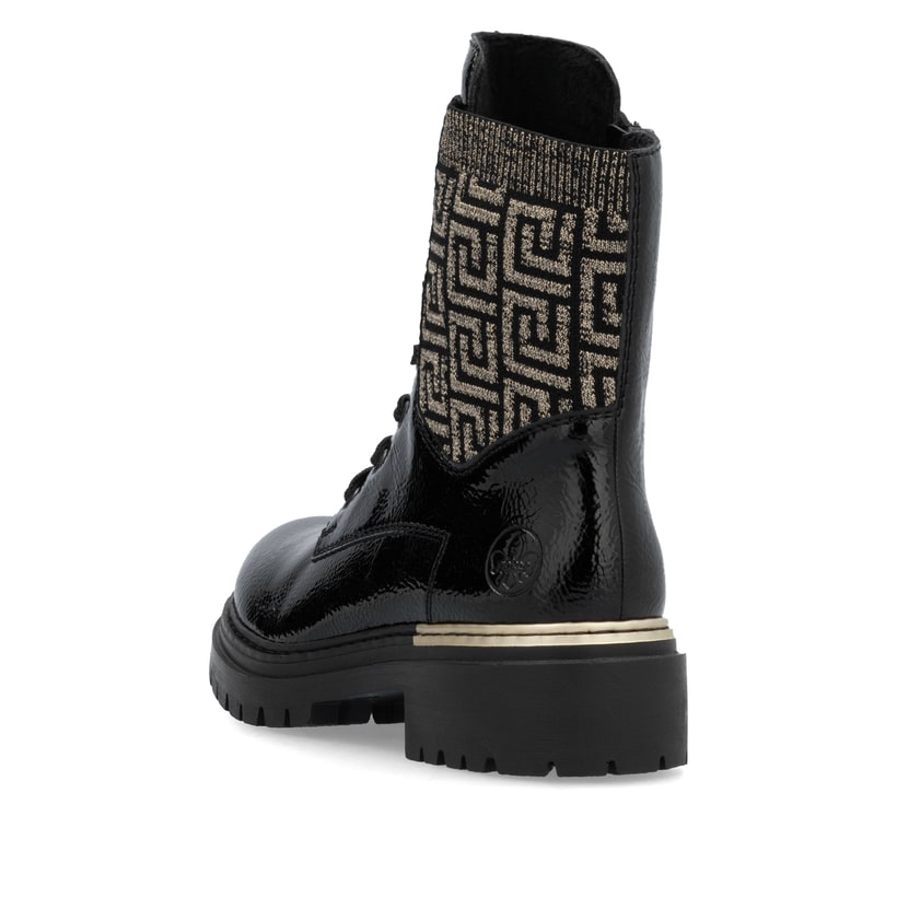 Rieker Artikelnummer 72607-00 Rieker Damen Stiefeletten urbanschwarz Black Friday Preise