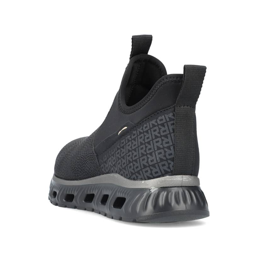 Rieker Artikelnummer M6053-00 Rieker Damen Slipper graphitschwarz Im Verkauf