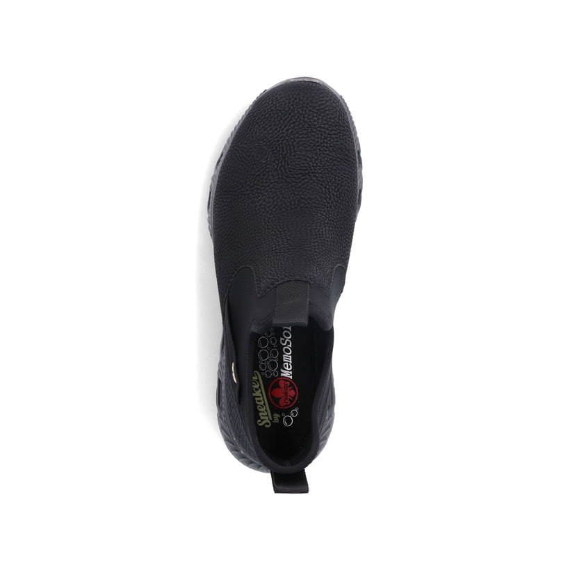 Rieker Artikelnummer M6053-00 Rieker Damen Slipper graphitschwarz Im Verkauf