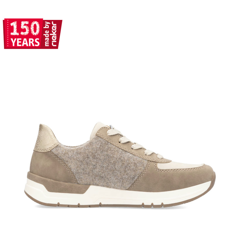 Rieker Artikelnummer 58902-64 Rieker Damen Sneaker Low braunbeige 50% Rabatt für begrenzte Zeit