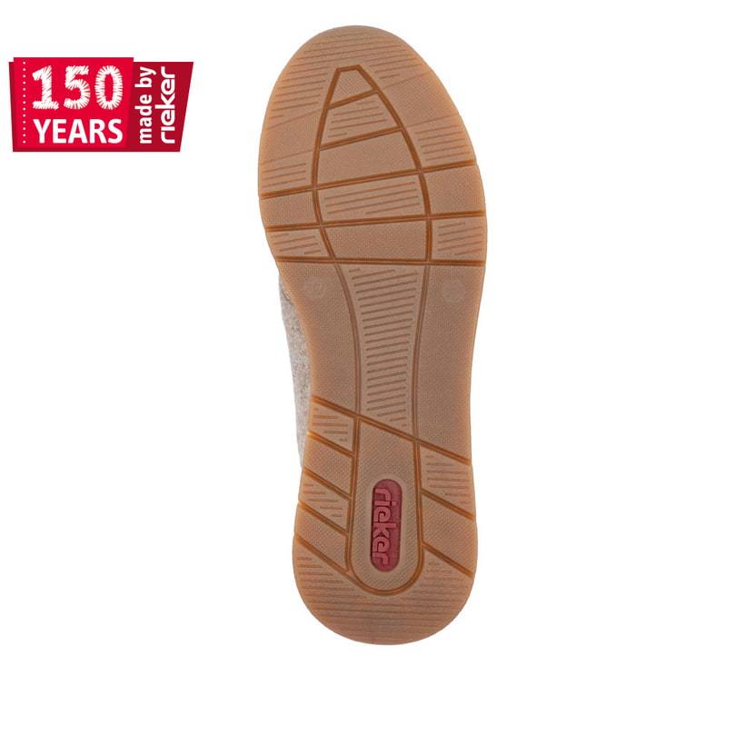 Rieker Artikelnummer 58902-64 Rieker Damen Sneaker Low braunbeige 50% Rabatt für begrenzte Zeit