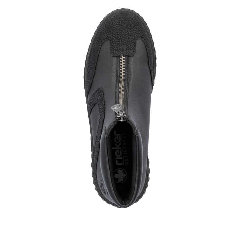 Rieker Artikelnummer N2551-00 Rieker Damen Kurzstiefel nachtschwarz Rabatte dieses Monats