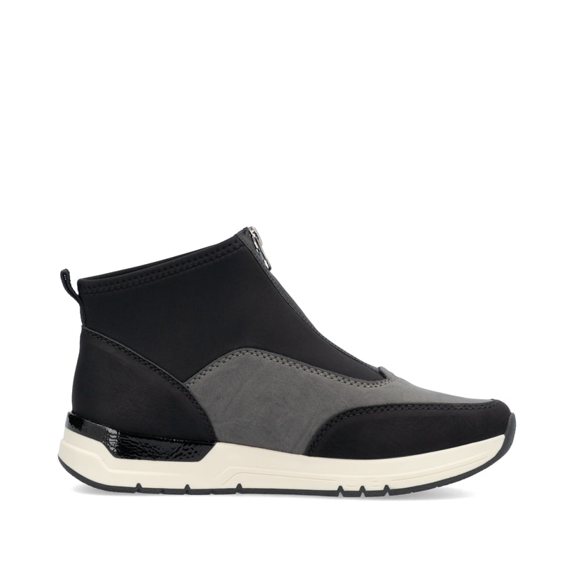 Rieker Artikelnummer 58956-00 Rieker Damen Slipper carbonschwarz Schlussverkauf
