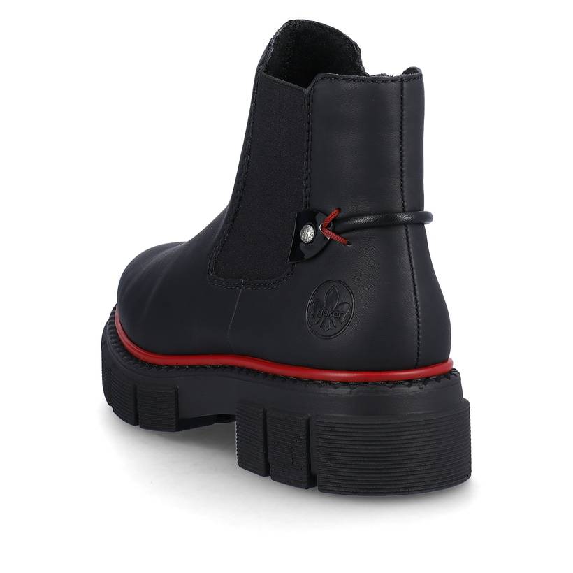 Rieker Artikelnummer M3859-00 Rieker Damen Chelsea Boots tiefschwarz Meist gekauft