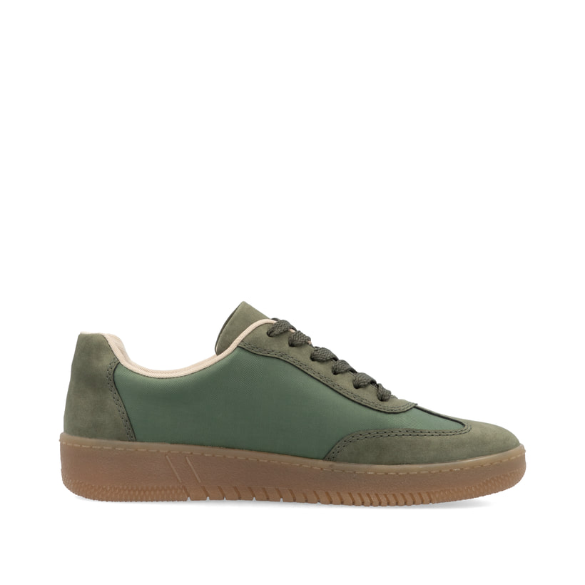 Rieker Artikelnummer M5512-54 Rieker Damen Sneaker Low kaktusgrün Limitierter Zeitrabatt