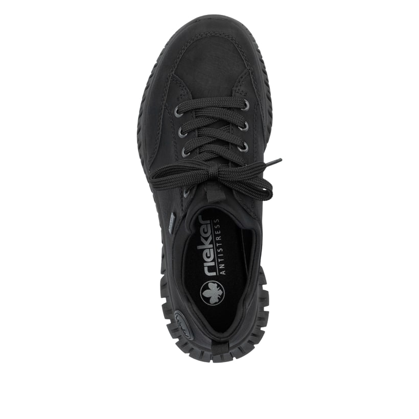 Rieker Artikelnummer M5352-00 Rieker Damen Slipper graphitschwarz Fabrik Onlineshop