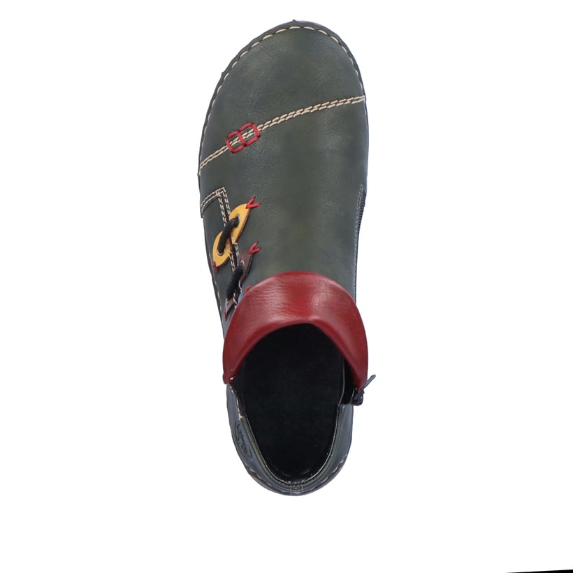 Rieker Artikelnummer 72581-54 Rieker Damen Slipper olivgrün Rabatt
