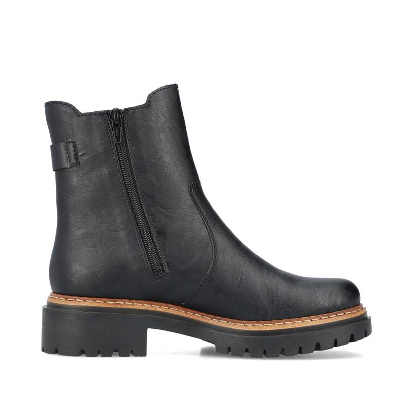 Rieker Artikelnummer 72690-00 Rieker Damen Chelsea Boots asphaltschwarz Günstig kaufen