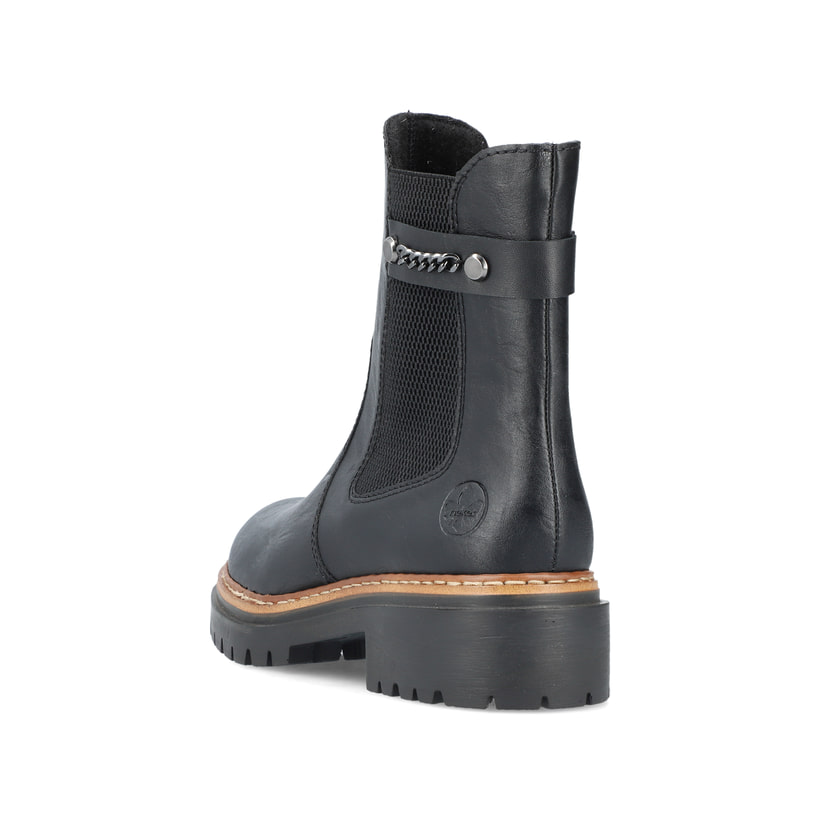 Rieker Artikelnummer 72690-00 Rieker Damen Chelsea Boots asphaltschwarz Günstig kaufen