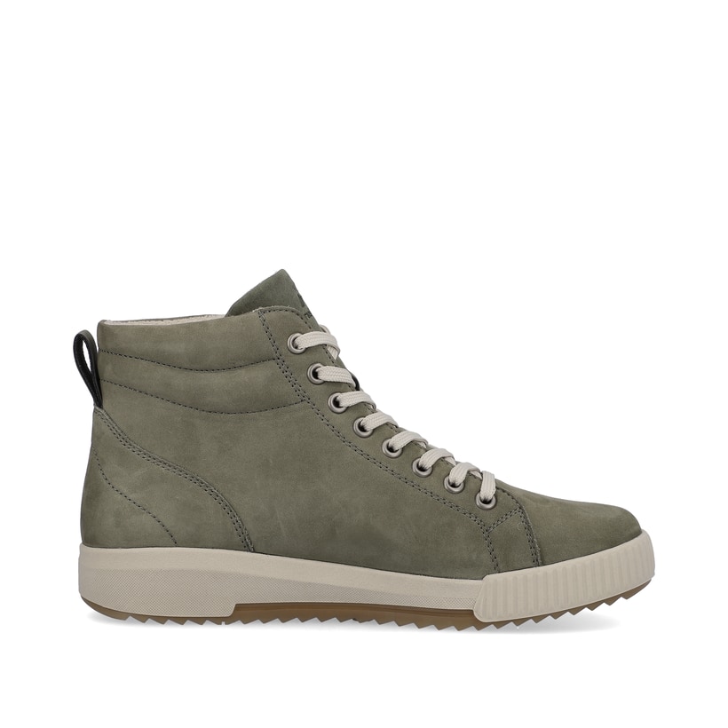 Rieker Artikelnummer W0164-54 Rieker Damen Sneaker High schilfgrün Großer Ausverkauf