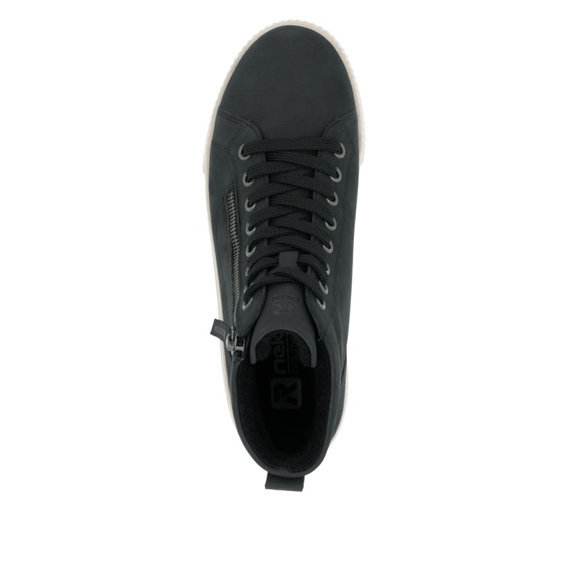 Rieker Artikelnummer W0164-14 Rieker Damen Sneaker High graublau Begrenztes Angebot