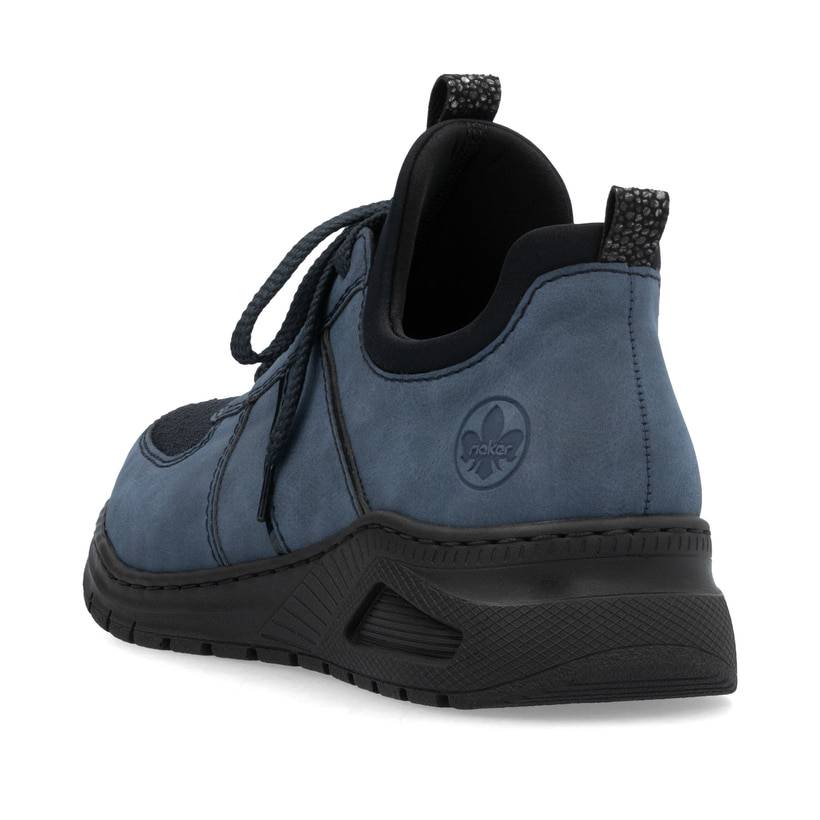 Rieker Artikelnummer M4970-14 Rieker Damen Slipper pazifikblau Online Shopping