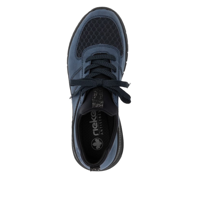 Rieker Artikelnummer M4970-14 Rieker Damen Slipper pazifikblau Online Shopping