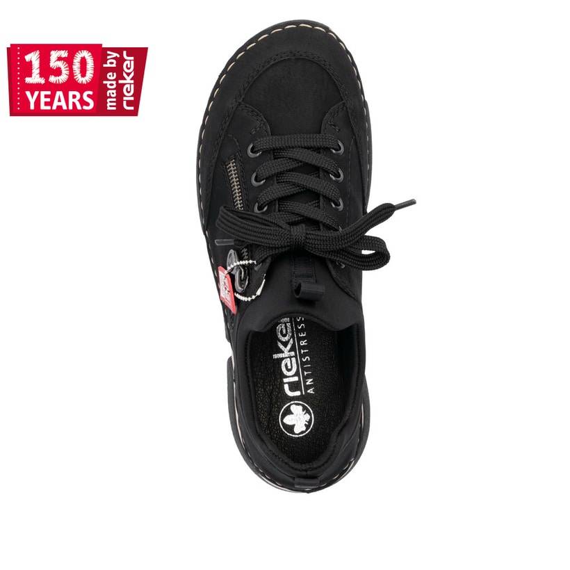 Rieker Artikelnummer 45973-00 Rieker Damen Slipper nachtschwarz Exklusivangebot
