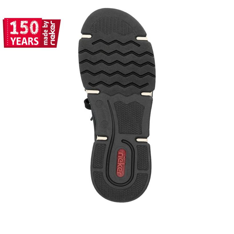 Rieker Artikelnummer 45973-00 Rieker Damen Slipper nachtschwarz Exklusivangebot