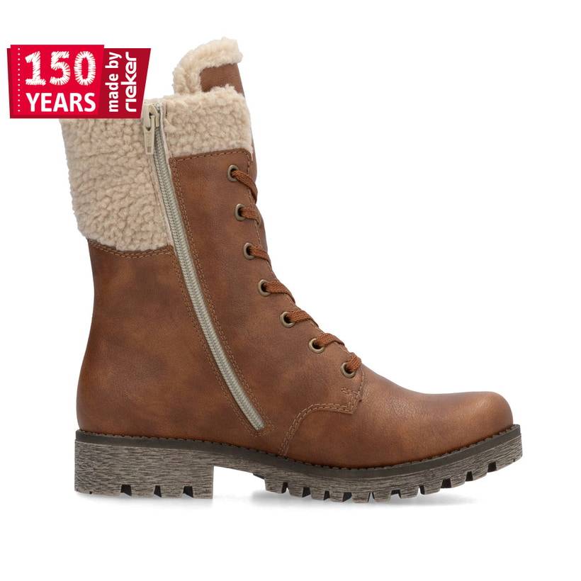 Rieker Artikelnummer 78522-24 Rieker Damen Stiefeletten nougatbraun Preisnachlass