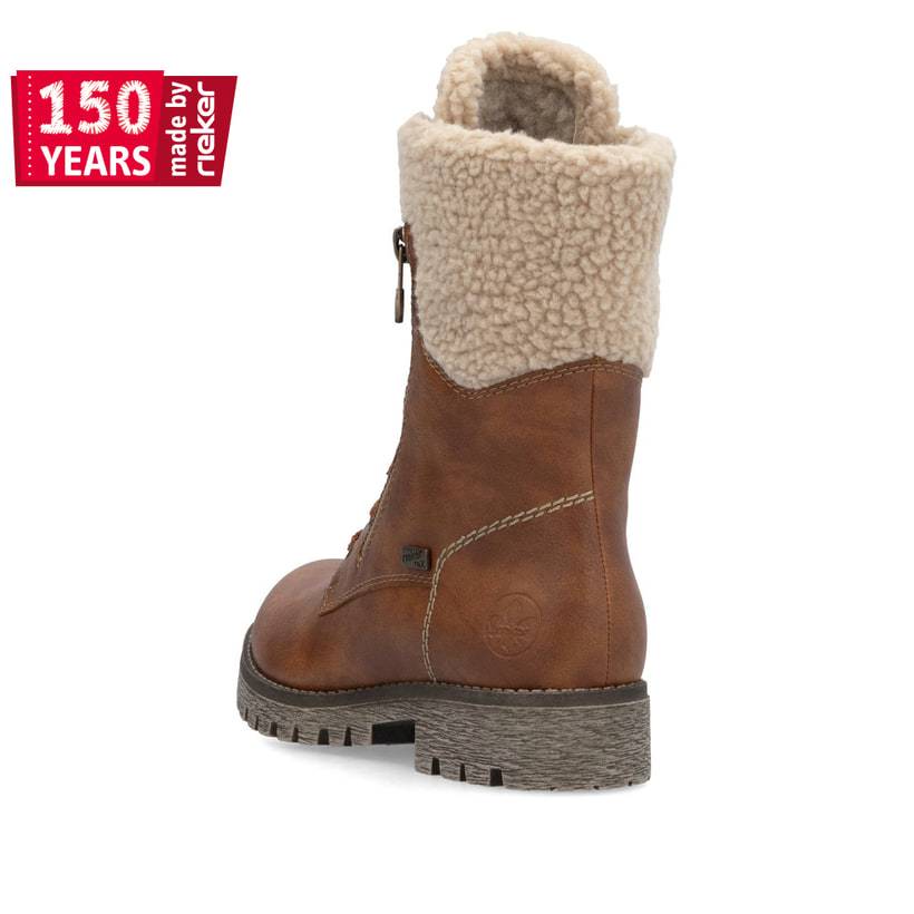 Rieker Artikelnummer 78522-24 Rieker Damen Stiefeletten nougatbraun Preisnachlass