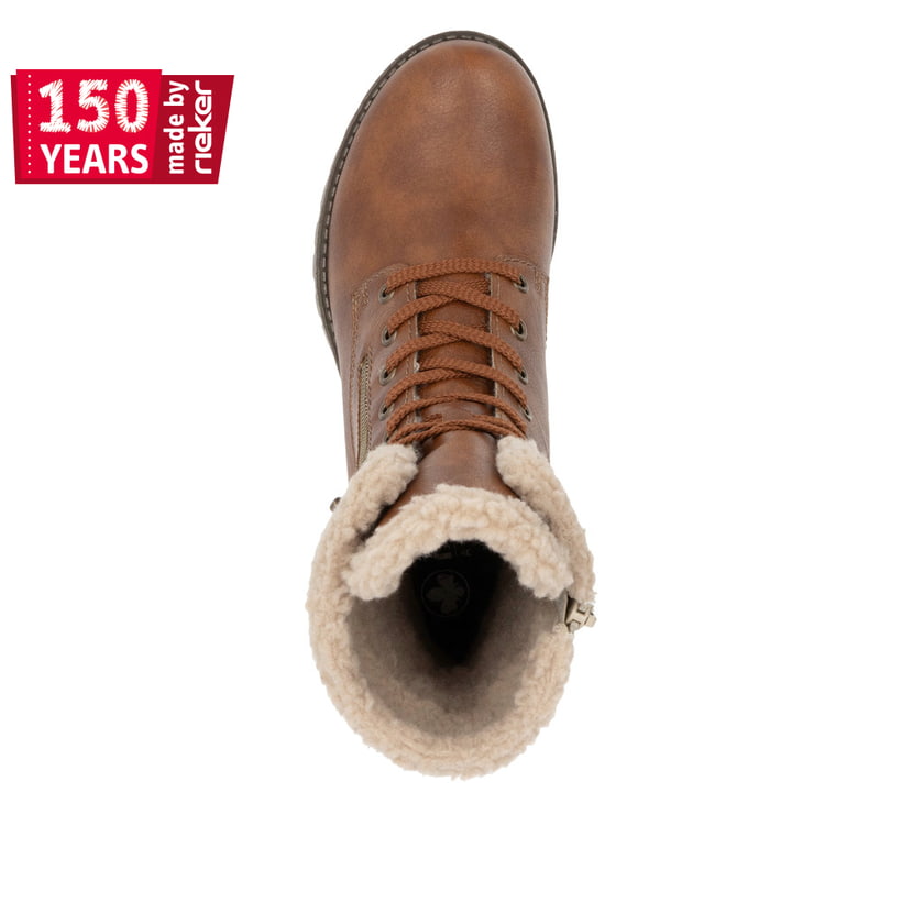 Rieker Artikelnummer 78522-24 Rieker Damen Stiefeletten nougatbraun Preisnachlass