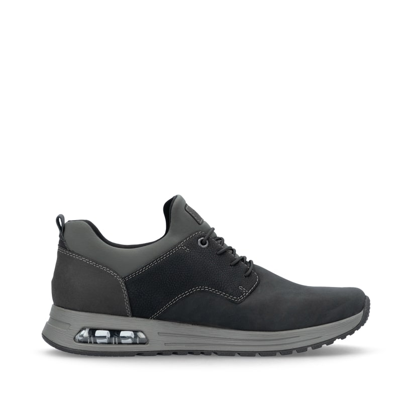 Rieker Artikelnummer B1052-00 Rieker Herren Slipper graphitschwarz Saisonschlussverkauf
