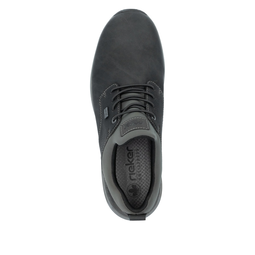 Rieker Artikelnummer B1052-00 Rieker Herren Slipper graphitschwarz Saisonschlussverkauf