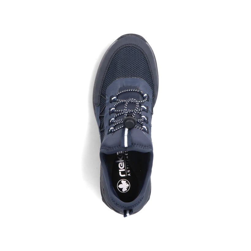 Rieker Artikelnummer M5658-14 Rieker Damen Slipper californiablau Muttertagsangebot