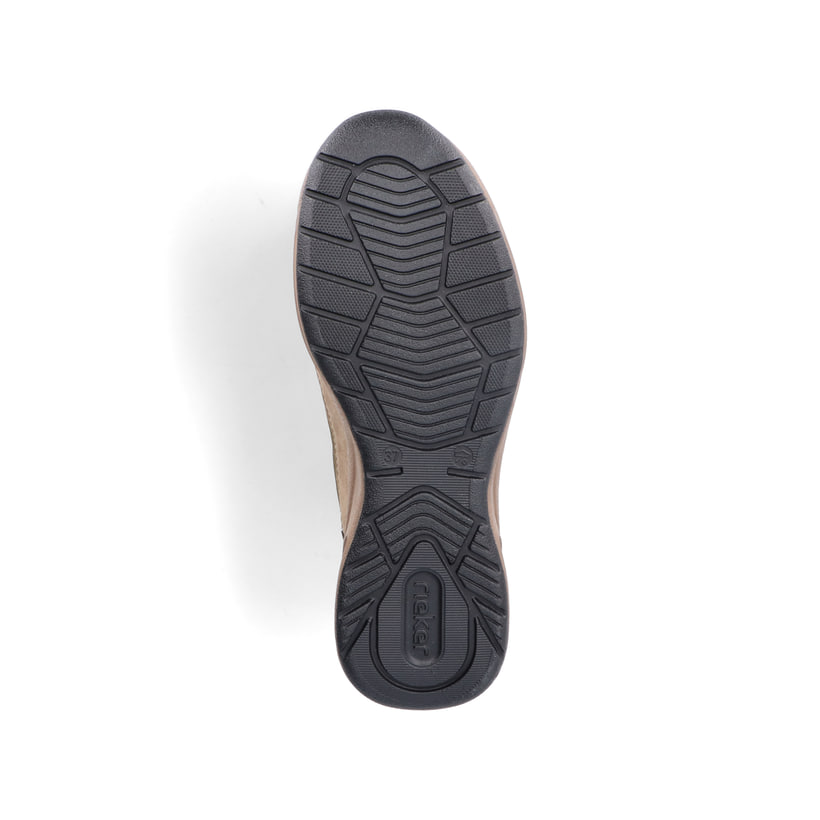 Rieker Artikelnummer M5660-64 Rieker Damen Slipper grünbraun Jubiläumsangebot