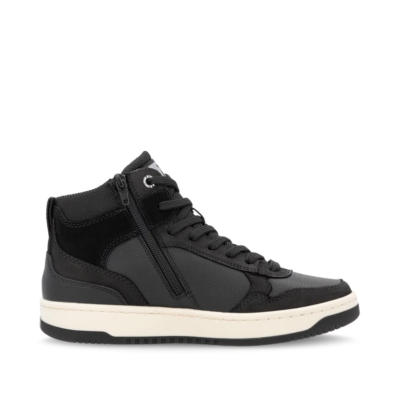 Rieker Artikelnummer W1970-00 Rieker Damen Sneaker High carbonschwarz Exklusive Angebote