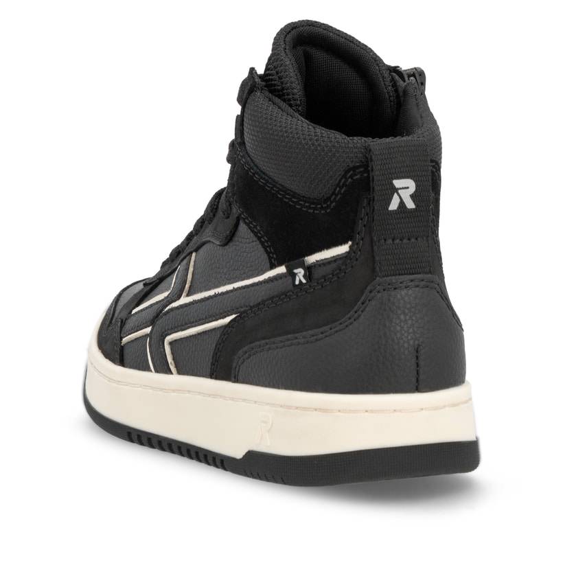Rieker Artikelnummer W1970-00 Rieker Damen Sneaker High carbonschwarz Exklusive Angebote