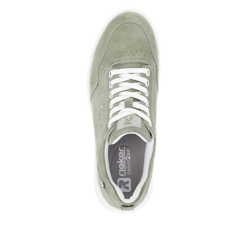 Rieker Artikelnummer W1101-52 Rieker Damen Sneaker Low khaki Räumungsverkauf