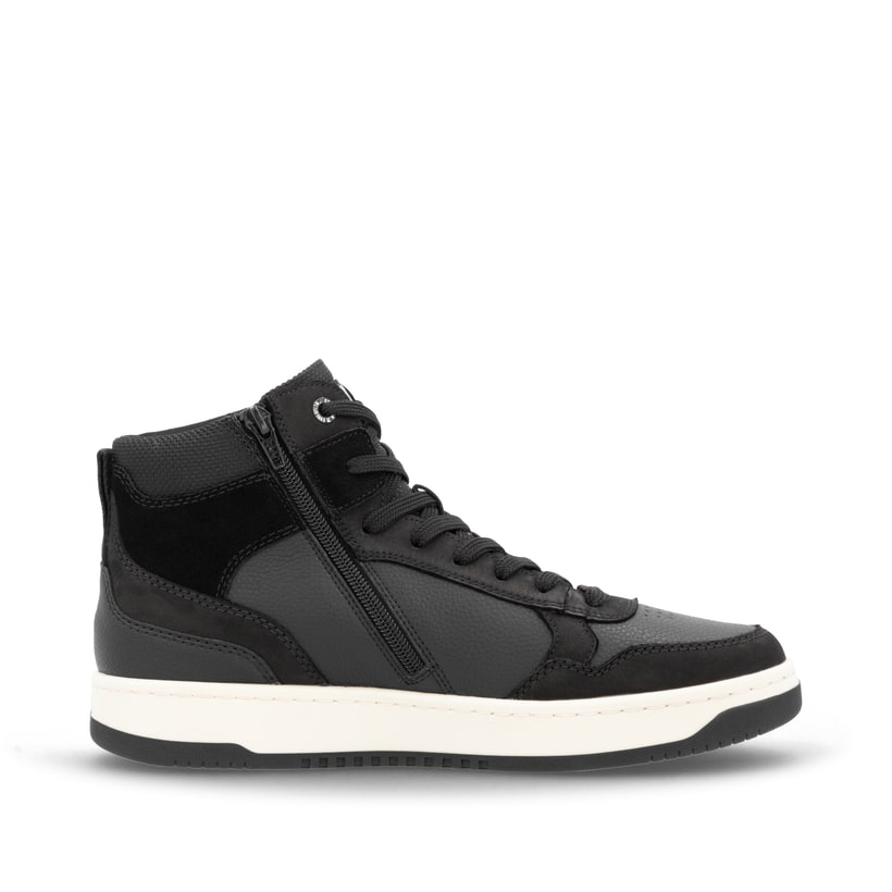 Rieker Artikelnummer U1970-00 Rieker Herren Sneaker High carbonschwarz Kostenlose Rückgabe