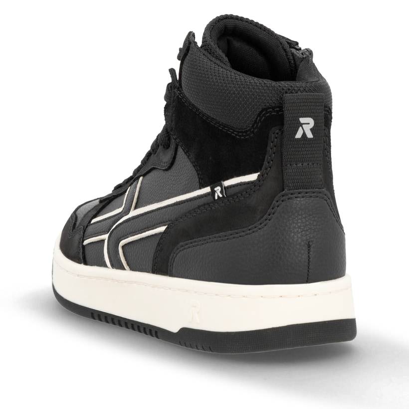 Rieker Artikelnummer U1970-00 Rieker Herren Sneaker High carbonschwarz Kostenlose Rückgabe