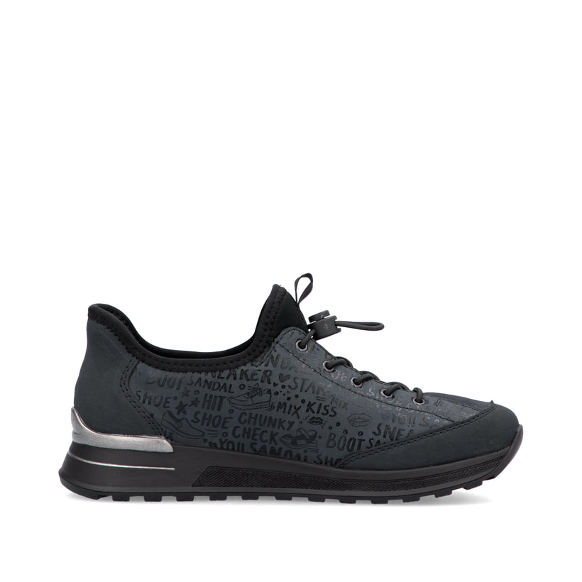 Rieker Artikelnummer N1455-14 Rieker Damen Slipper petrol Zeitbegrenzte Promotion